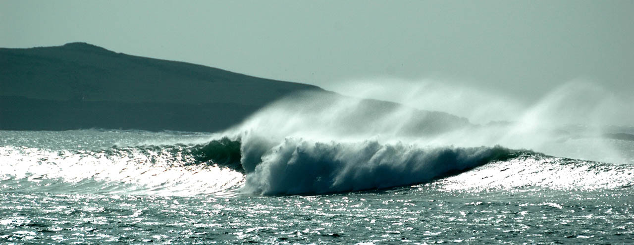 Waves on Cork Coastline, Ireland